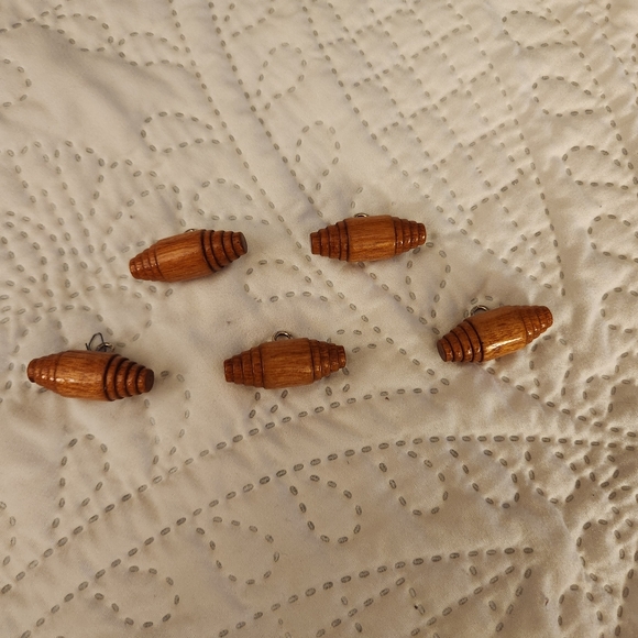 Vintage Accessories Vintage Wooden Toggle Buttons Poshmark
